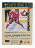 1995 Upper Deck Jamie Rivers Signed Card Hockey Autograph AUTO #141 Canada