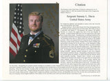 Sergeant Sammy L. Davis Signed Letter Autographed Military Medal of Honor MOH