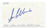 Sean Collins Signed Index 3x5 Card Autographed Signature Actor Comedian