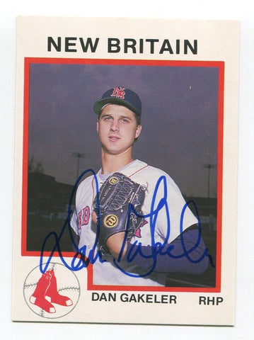 1987 ProCards Dan Gakeler Signed Card Baseball Autograph MLB AUTO #781