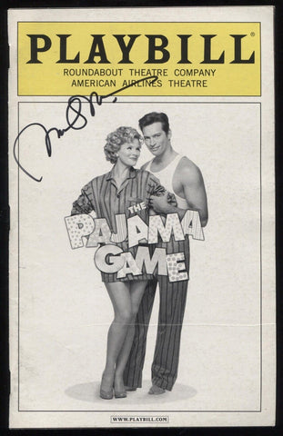 Michael McKean Signed Broadway Playbill The Pajama Game Vintage Autographed 