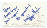 Weyni Mengesha Signed 3x5 Index Card Autographed Director Da Kink In My Hair