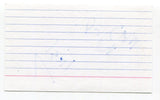 Megan Nuttall Signed 3x5 Index Card Autograph Actress Sound Of Music Play