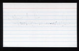 Vernon L. Smith Signed 3x5 Index Card Signature Autographed Economist