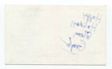Greg Eckler Signed 3x5 Index Card Autographed Signature Musician Mike Bullard 