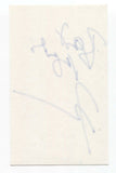 Fred Mollin Signed 3x5 Index Card Autographed Signature Music Composer Actor