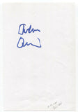 Aidan Quinn Signed Album Page Vintage Autographed Signature Plus Photo