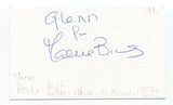 Maeve Binchy Signed 3x5 Index Card Autographed Signature Author Writer