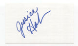 Jessica Holmes Signed Index 3x5 Card Autographed Signature Actress Comedian