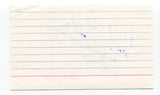 Charles Borland Signed 3x5 Index Card Autographed Actor Law And Order