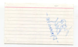 Lisa Bell Signed 3x5 Index Card Autographed Actress Hairspray