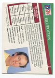 1991 Pro Set PGA Golf Bill Britton Signed Card Autographed Signature #2