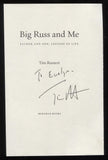 Tim Russert Signed Book Page Cut Autographed Cut Signature Meet the Press 