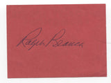 Ralph Branca Signed Card Autographed Baseball Signature