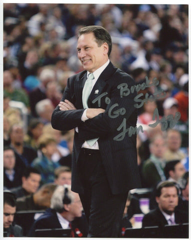 Tom Izzo Signed 8x10 Photo Autographed Signature Basketball Coach