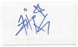 Billy Klippert Signed 3x5 Index Card Autographed Signature Canadian Idol Singer