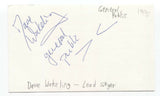 The Beat - General Public - Dave Wakeling Signed 3x5 Index Card Autographed