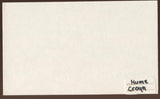 Hume Cronyn  Signed Index Card Signature Vintage Autographed AUTO 