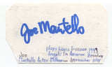 Joe Mantello Signed 3x5 Index Card Autograph Actor Wicked Director EARLY CAREER
