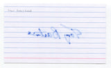 Tony Bartirome Signed 3x5 Index Card Autographed Baseball Pittsburgh Pirates