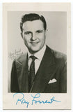 Ray Forrest Signed Photo Post Card Autographed Signature Announcer Host NBC