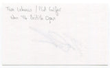 Tom Lehman Signed 3x5 Index Card Autographed PGA Golf Golfer 1996 Open Champion