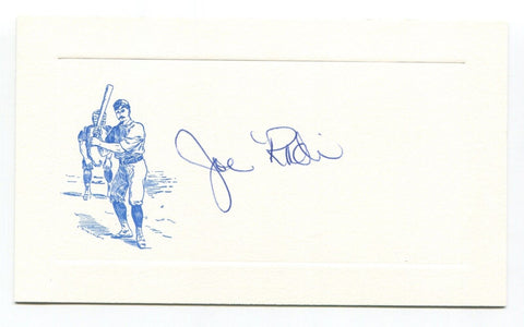Joe Rudi Signed Card Autograph MLB Baseball Roger Harris Collection