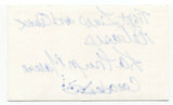 Kathryn Maroun Signed 3x5 Index Card Autographed Signature Famous Fly Fisher