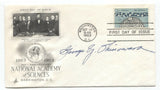 George Shinowara Signed FDC First Day Cover Autographed Signature Scientist