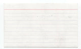 Ryan Kingston Signed 3x5 Index Card Autographed Signature Author Writer