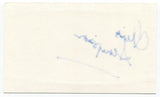 Chris Simpson Signed 3x5 Index Card Autographed Signature NHL Reporter Host