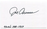 Joe Arenas Signed 3x5 Index Card Autographed Signature NFL San Francisco 49ers