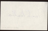 Jack Scalia Signed Index Card Signature Vintage Autographed AUTO 