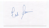 Frank Seminara Signed 3x5 Index Card Autographed MLB New York Mets