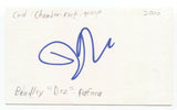 Coal Chamber - Dez Fafara Signed 3x5 Index Card Autographed Signature