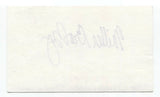 Miller Crosby Signed 3x5 Index Card Autographed Signature Comedian Comic Actor