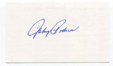 Johnny Podres Signed 3x5 Index Card Autographed MLB Baseball Brooklyn Dodgers