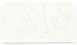 Headstones - Trent Carr Signed 3x5 Index Card Autographed Signature Band