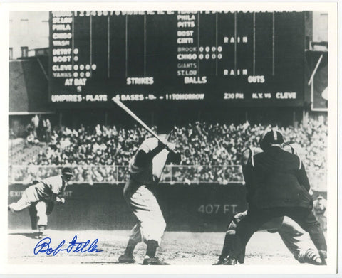 Bob Feller Signed 8x10 Photo Autographed Signature MLB Baseball HOF