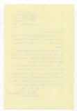 Bibi Osterwald Signed Letter TLS Autographed Signature Actress