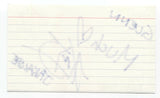 Katie Rox Jakalope Signed 3x5 Index Card Autographed Signature Biever Katie B