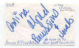 Amina Alfred Signed 3x5 Index Card Autographed Actress Da Kink In My Hair