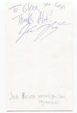 The Grays - Jon Brion Signed 3x5 Index Card Autographed Signature Band