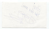 Dan Rosenberg Signed 3x5 Index Card Autographed Signature Comedian Comic Actor