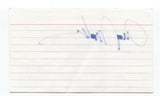 Alex Nussbaum Signed 3x5 Index Card Autographed Signature Comedian Actor Comic
