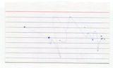 Mikel Jollett Signed 3x5 Index Card Autographed The Airborne Toxic Event