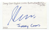 Jimmy Carr Signed 3x5 Index Card Autographed Signature Comedian Comic Actor