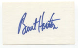 Burt Hooton Signed 3x5 Index Card Baseball Autographed Signature