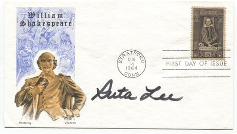 Ruta Lee Signed First Day Cover FDC Autograph Signature Twilight Zone