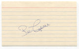 Bill Campbell Signed 3x5 Index Card Autographed MLB Baseball Boston Red Sox